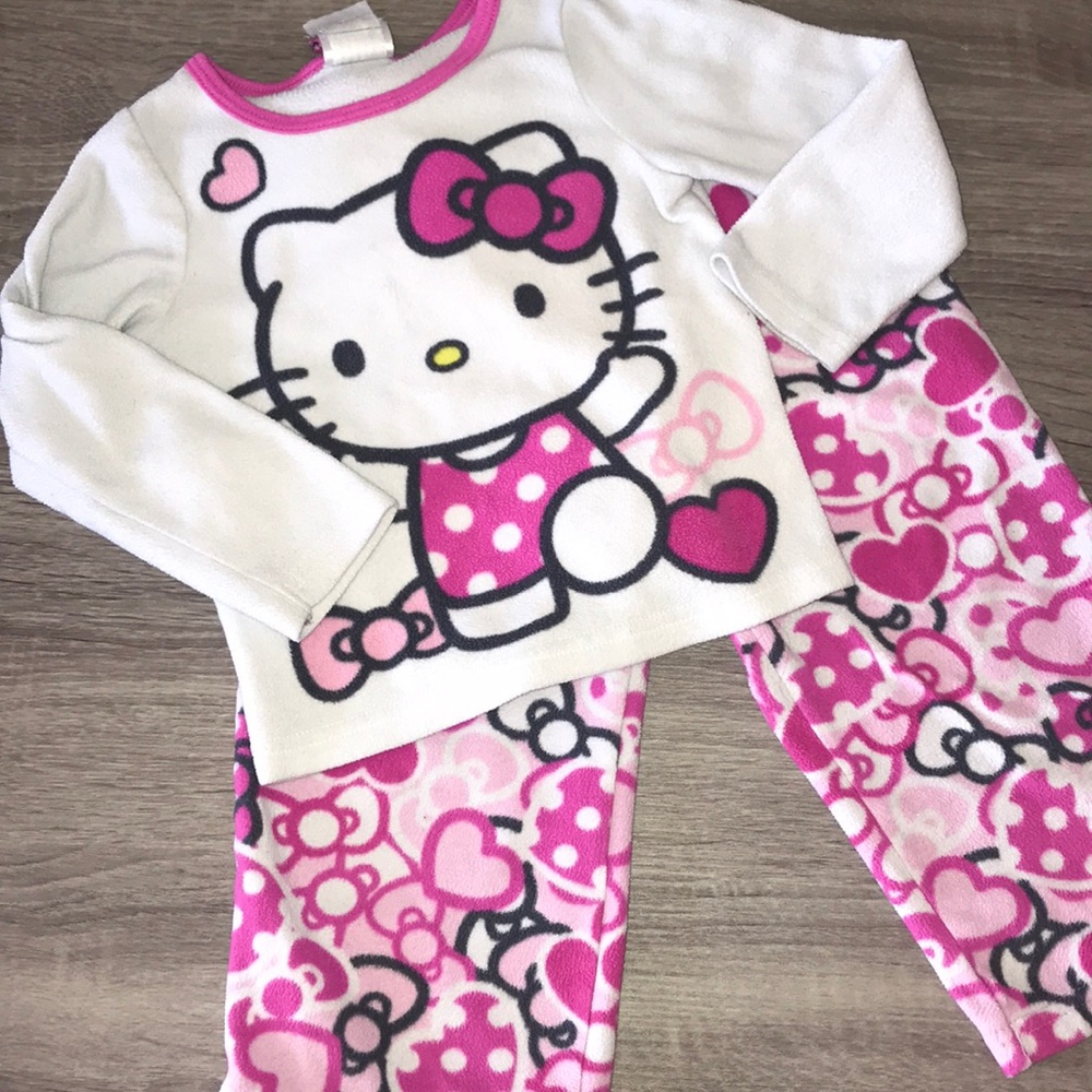 Hello Kitty pink pajamas